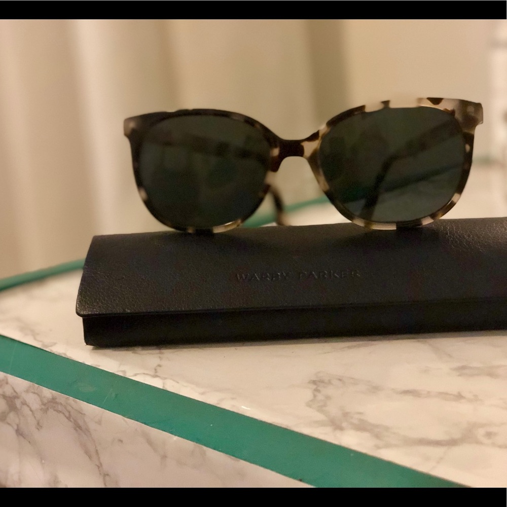 Warby Parker raglan tortoise shell sunglasses